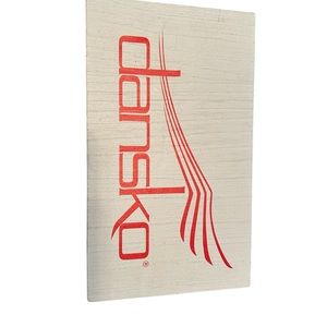 Dansko wooden plaque